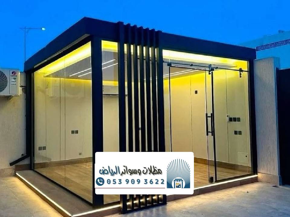 تركيب غرف زجاجية الرياض