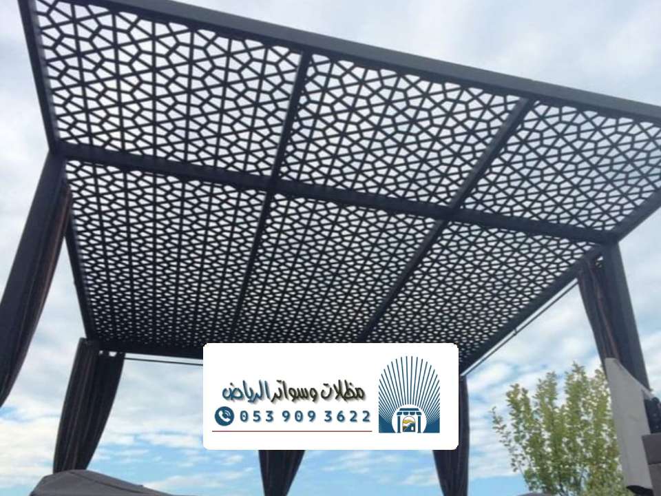 تصميم مظلات قص ليزر بالرياض