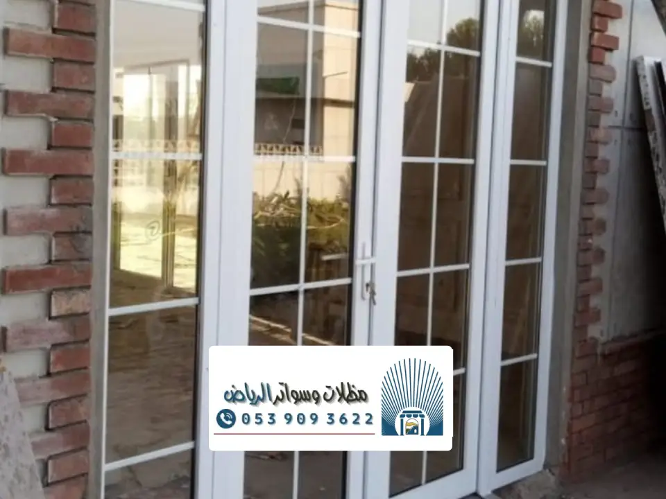 تصاميم ابواب المنيوم الرياض