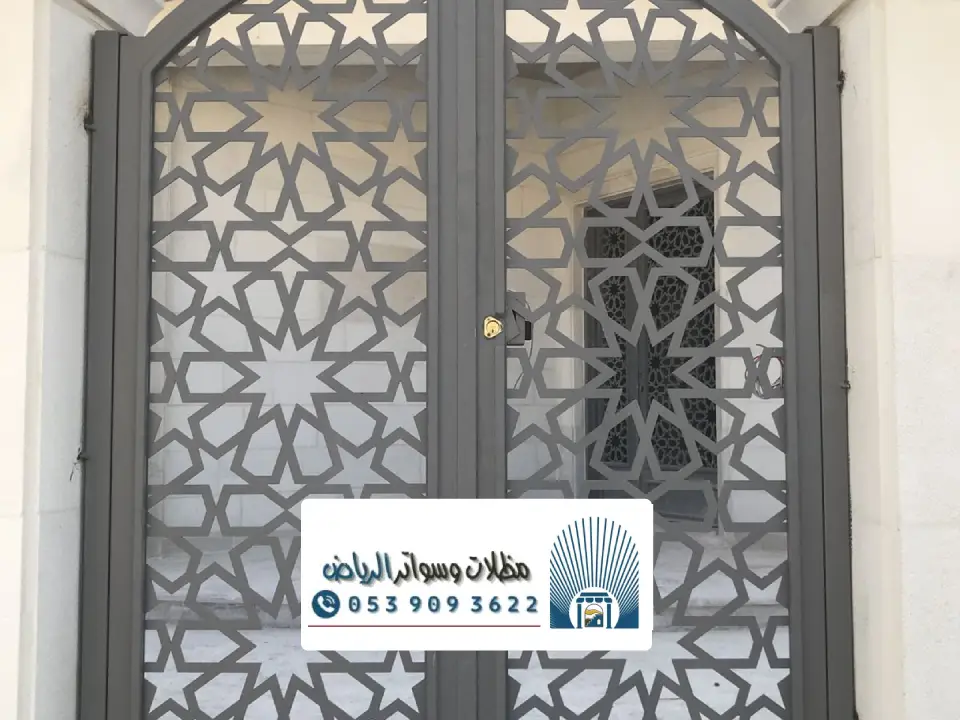دهان ابواب حديد خارجية بالرياض
